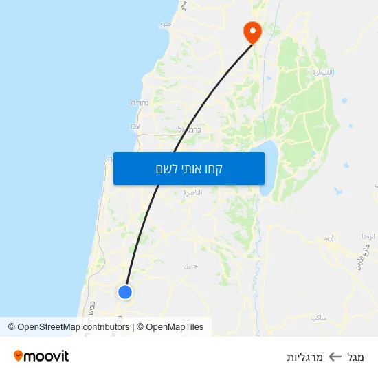 מפת מגל למרגליות