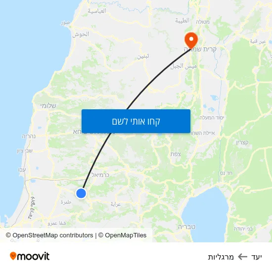 מפת יעד למרגליות