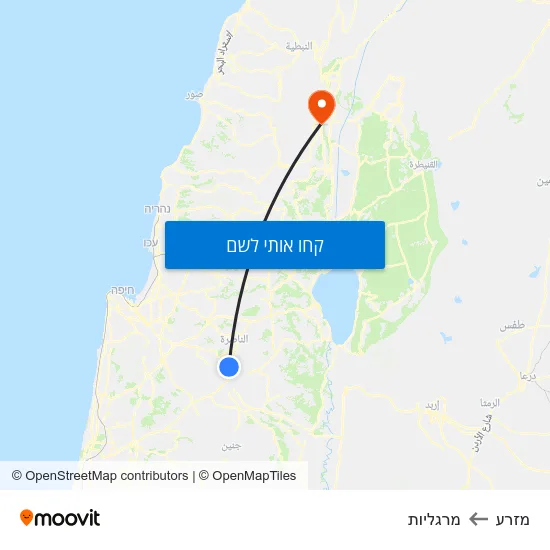 מפת מזרע למרגליות