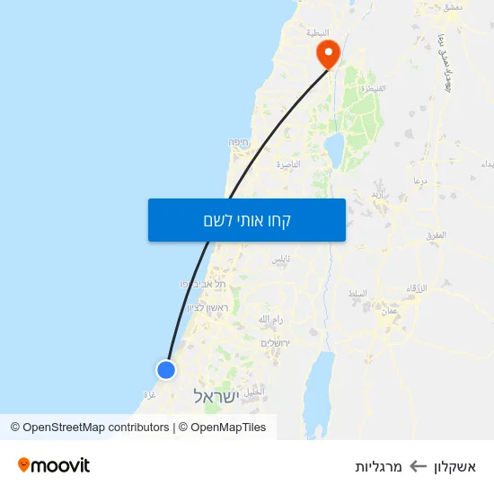מפת אשקלון למרגליות