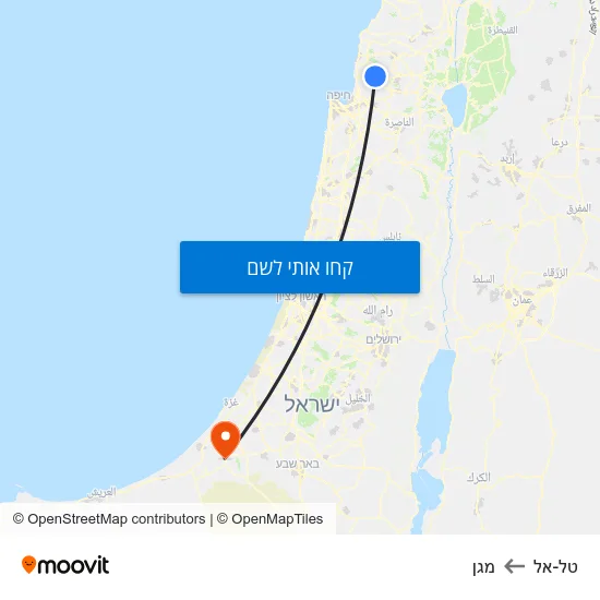 מפת טל-אל למגן