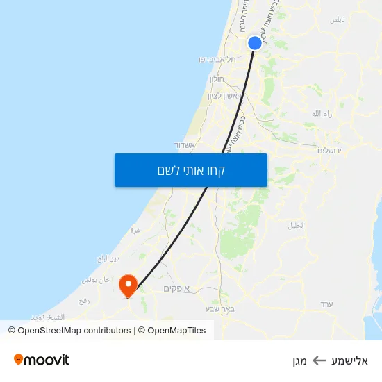 מפת אלישמע למגן