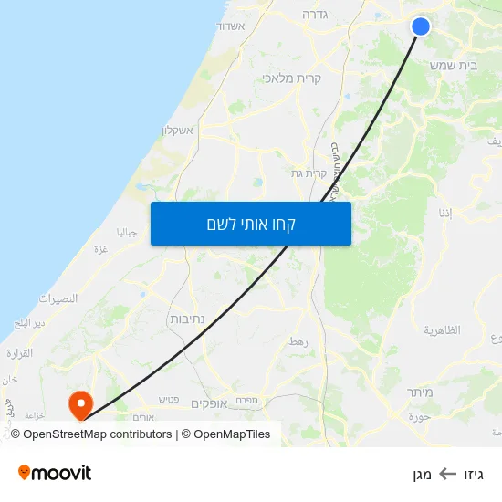 מפת גיזו למגן