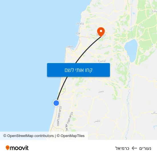 מפת נעורים לכרמיאל