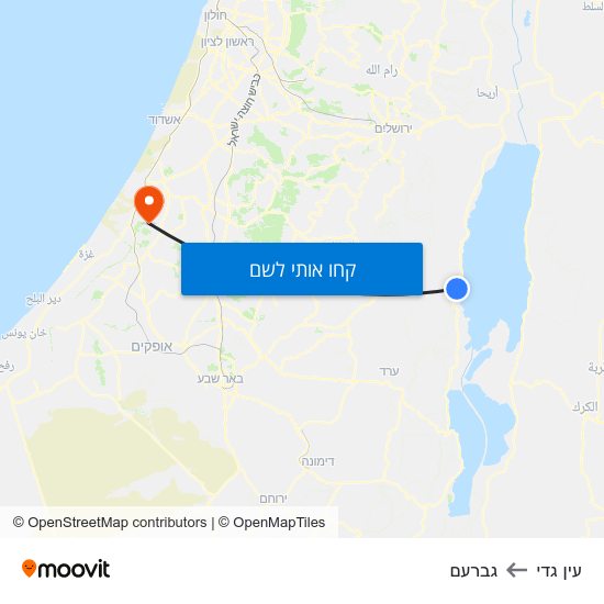 מפת עין גדי לגברעם