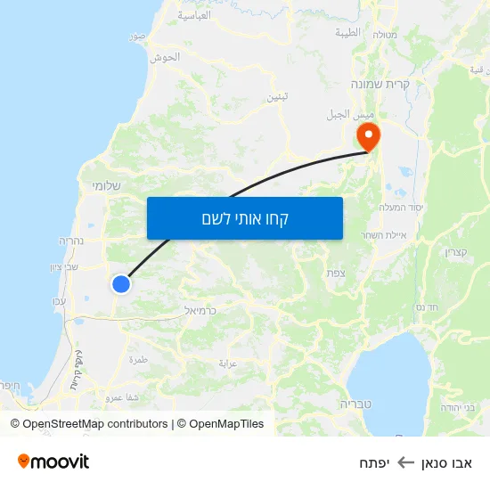 מפת אבו סנאן ליפתח