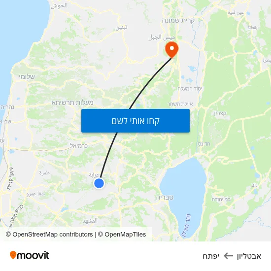 מפת אבטליון ליפתח