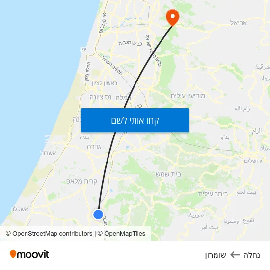 מפת נחלה לשומרון