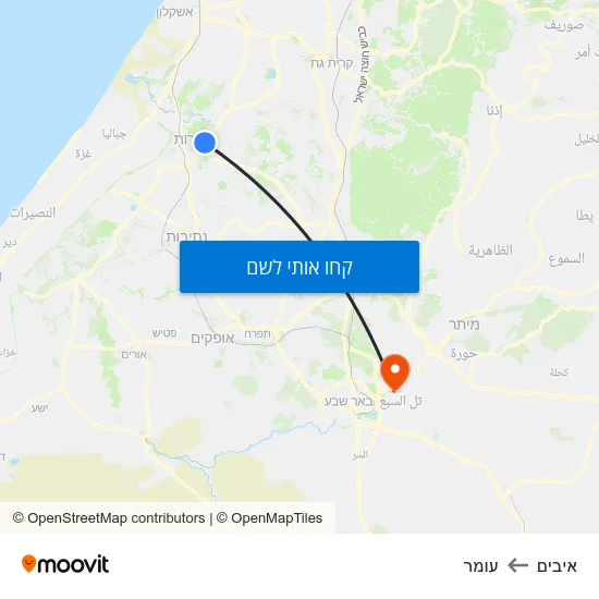 מפת איבים לעומר