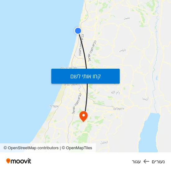 מפת נעורים לעגור