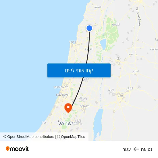 מפת נטועה לעגור