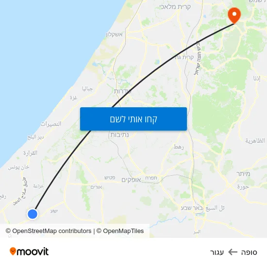 מפת סופה לעגור