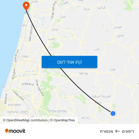 מפת רימונים למכמורת