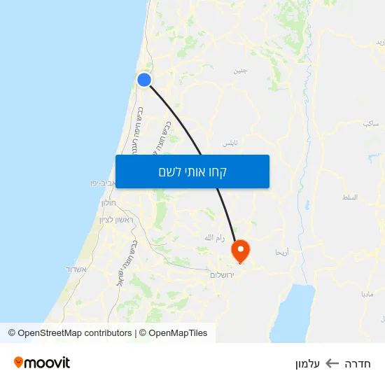 מפת חדרה לעלמון