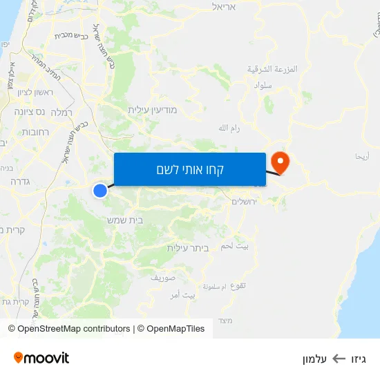 מפת גיזו לעלמון
