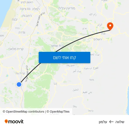 מפת שלווה לעלמון