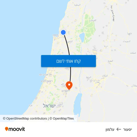 מפת יסעור לעלמון