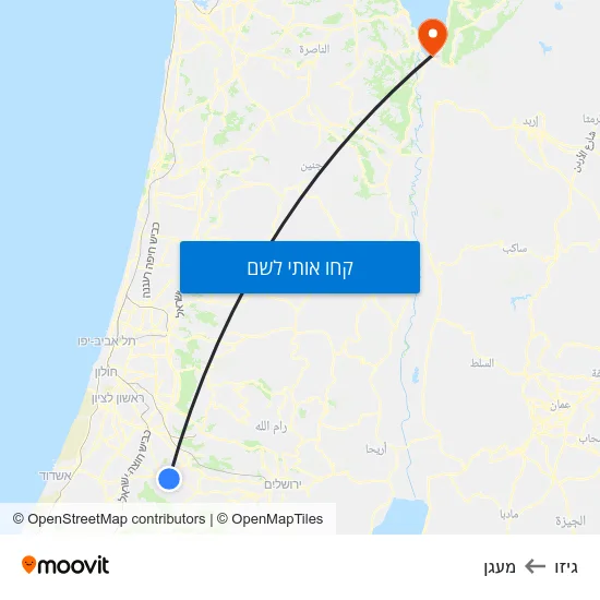 מפת גיזו למעגן