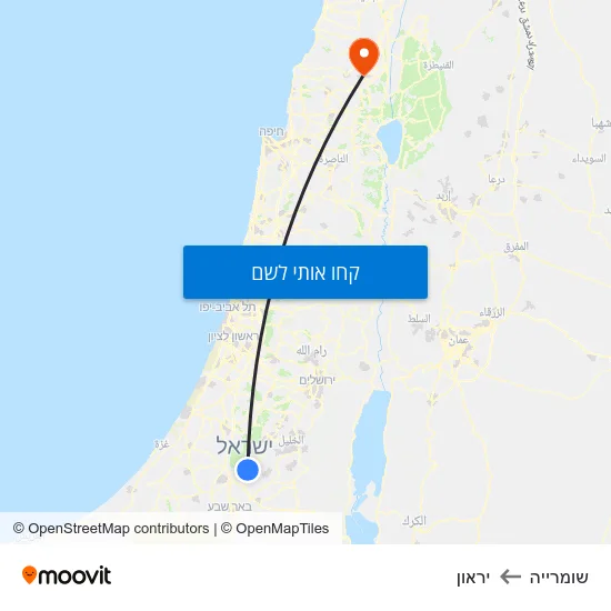 מפת שומרייה ליראון