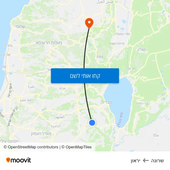מפת שרונה ליראון