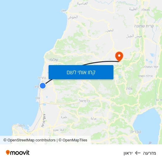 מפת מזרעה ליראון