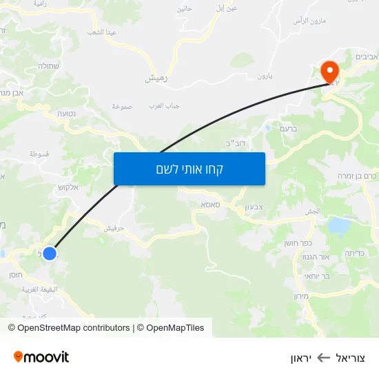 מפת צוריאל ליראון