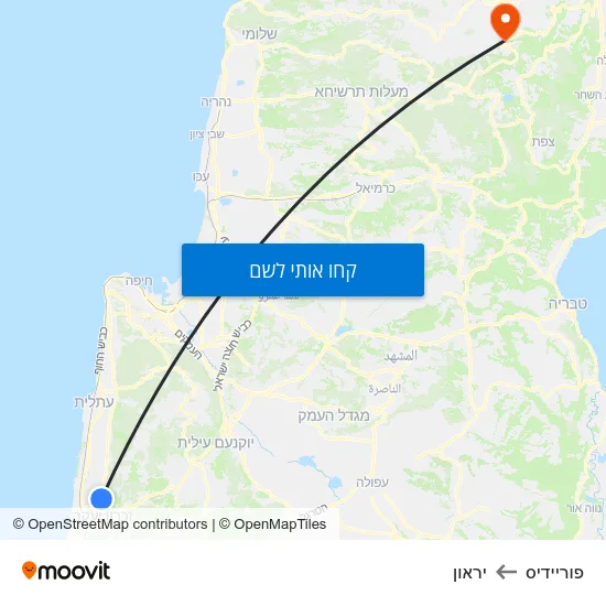 מפת פוריידיס ליראון