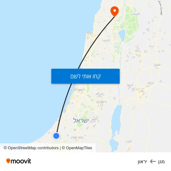 מפת מגן ליראון