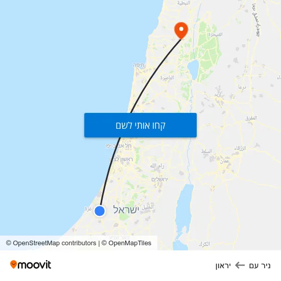 מפת ניר עם ליראון