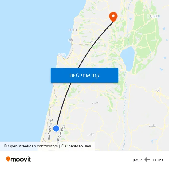 מפת פורת ליראון