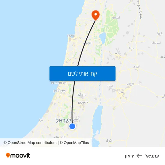 מפת עתניאל ליראון