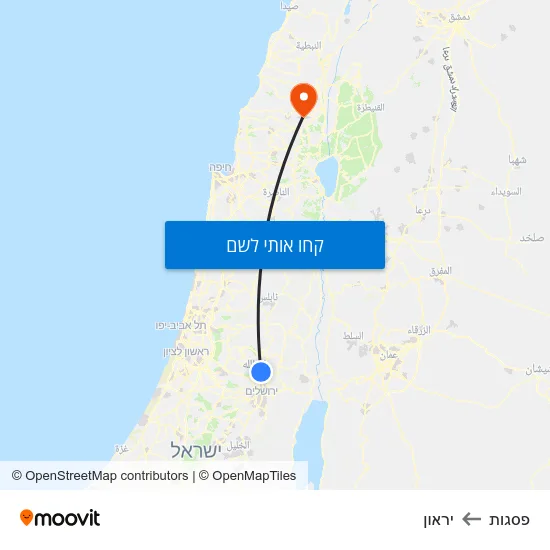 מפת פסגות ליראון
