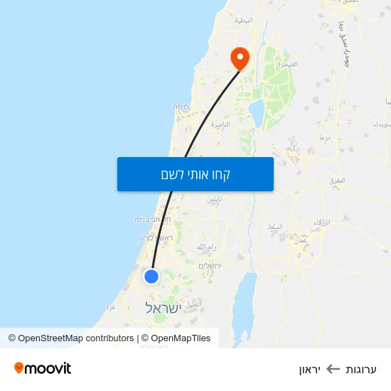 מפת ערוגות ליראון