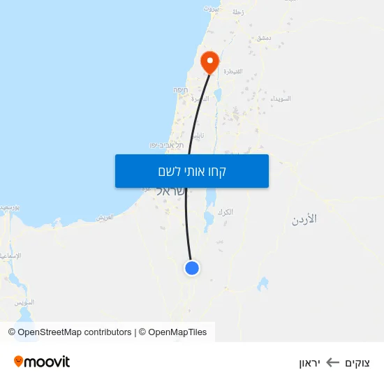 מפת צוקים ליראון
