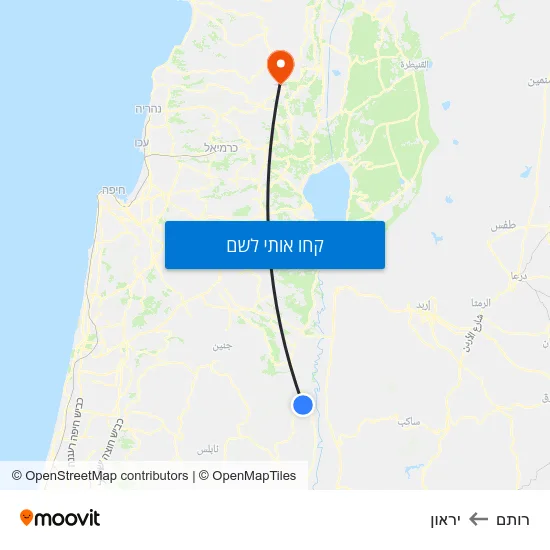 מפת רותם ליראון