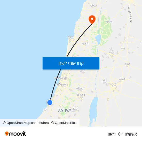 מפת אשקלון ליראון