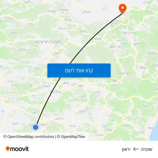 מפת שכניה ליראון