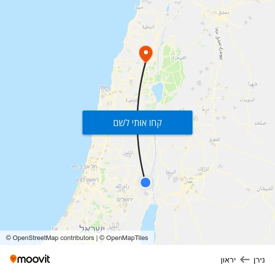 מפת נירן ליראון