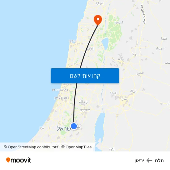 מפת תלם ליראון