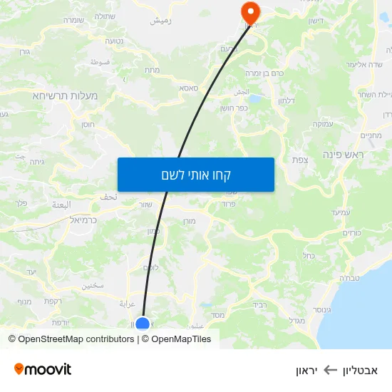 מפת אבטליון ליראון