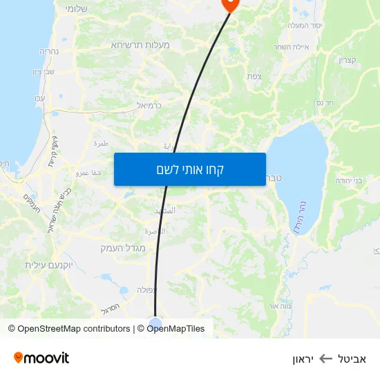 מפת אביטל ליראון