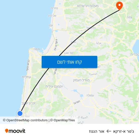 מפת ג'סר א-זרקא לאור הגנוז