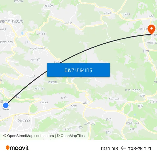 מפת דייר אל-אסד לאור הגנוז