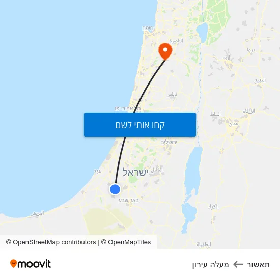 מפת תאשור למעלה עירון