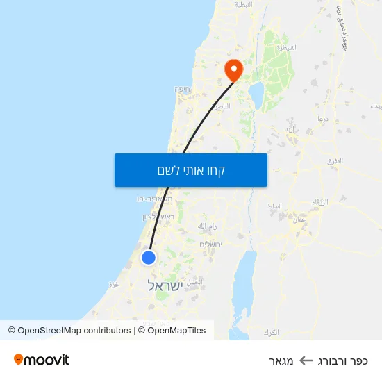 מפת כפר ורבורג למגאר