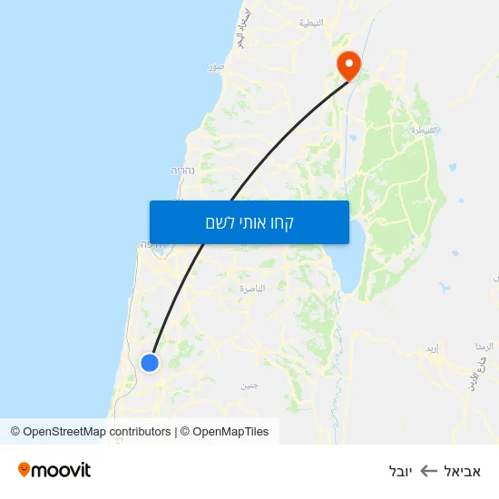 מפת אביאל ליובל