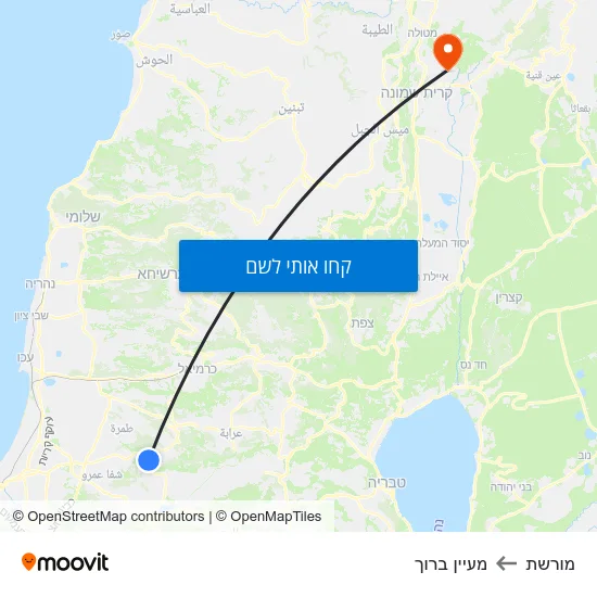 מפת מורשת למעיין ברוך