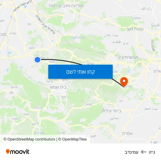 מפת גיזו לעמינדב