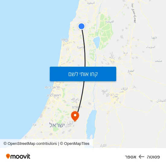 מפת פסוטה לאספר