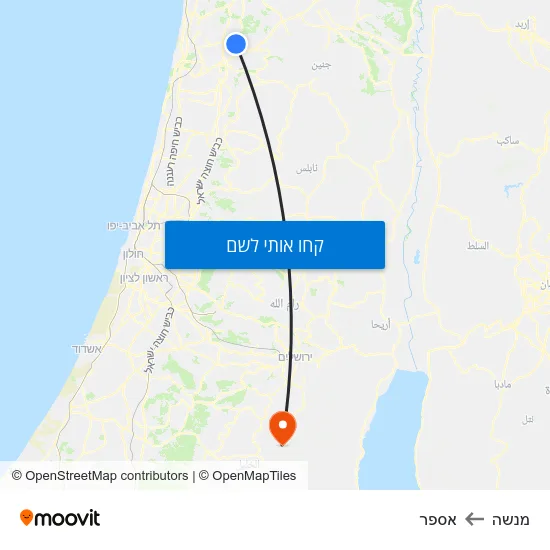 מפת מנשה לאספר